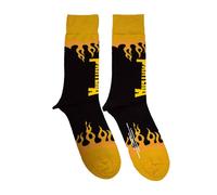 Pantera Men's Flames Ankle Socks in Black | Size: 4-7 Pantera Black 4-7