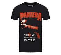 Pantera Men's Red Vulgar Short Sleeve T-Shirt - Black - XXL