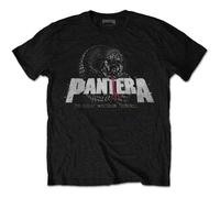 Pantera Men's Snake Cotton Logo T-Shirt in Black | Size: Large Pantera Black L