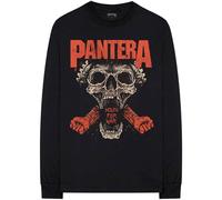 Pantera Mouth For War Long Sleeve T-Shirt in Black | Size: 2XL Pantera Black 2XL