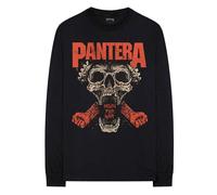 Pantera Mouth For War Long Sleeve T-Shirt in Black | Size: Small Pantera Black S