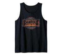 Pantera Official Cowboys from Hell Saw Logo Tank Top, Men, Black, Small