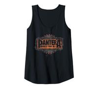 Pantera Official Cowboys from Hell Saw Logo Tank Top, Women, Black, Small