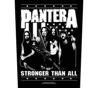 Pantera Stronger Than All Back Patch Black 29x36cm