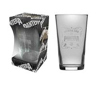 Pantera Pint Glass Officially Live 101 Proof Band Logo Official Boxed One Size