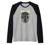 Pantera Revolution Skull Raglan Baseball Tee