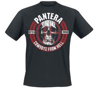 Pantera Skull Circle T-Shirt black M