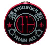 Pantera Stronger Band Logo Pin Badge in Black Pantera Black One Size