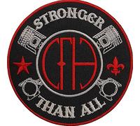 Pantera - Stronger Than All Patch (One Size) (Black, Red), Black red, One size