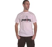 Pantera T Shirt Southern trendkill Snake Band Logo new Official Mens White