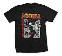 Pantera - T-Shirt # Xxl Black Unisex # 3 Albums