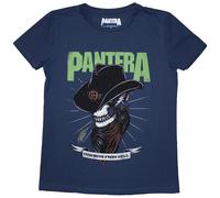 Pantera - tshirt - Ladies - T-Shirts - Small - Short Sleeves - Skeleto - K500z