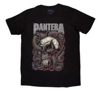 Pantera T-Shirt Serpent Skull Unisex Black XL