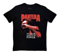 Pantera Men's Red Vulgar Short Sleeve T-Shirt, Black, X-Large