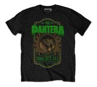 Pantera - T-Shirt # Xl Unisex Black # Snakebite XXX Label