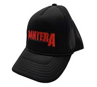 Pantera Trucker Cap Z500z - Unisex Logo Mesh Back - Officially Licensed