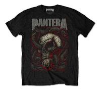 Pantera Unisex T-Shirt: Serpent Skull (Medium)