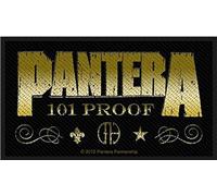 Pantera Whiskey Label Unisex Patch Standard, 100% polyester,