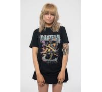 Pantera Women's Cowboys From Hell Boyfriend Fit T-Shirt in Black | Size: Large Pantera Black L