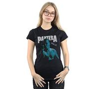 Pantera Women's Walk Single Art T-Shirt Black Medium