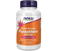 Now Foods, Pantethine, Double Strength, 600 mg, 60 Softgels