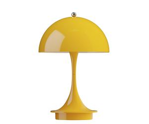 Panthella 160 Portable V3 rechargeable LED table lamp Indoor/Outdoor Louis Poulsen Opaque yellow - 5714693006441