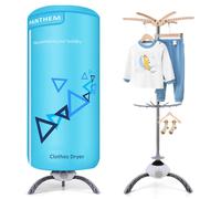panthem 900W Portable Electric Clothes Dryer - Compact 2-Tier Detachab
