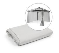 Pantheon, solid sky pavilion side walls, 3x3, 4 pieces, 140g/m²