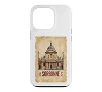 Panthéon Sorbonne Administrative District Paris Parchment Case for iPhone 13 Pro