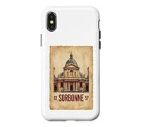 Panthéon Sorbonne Administrative District Paris Parchment Case for iPhone X/XS