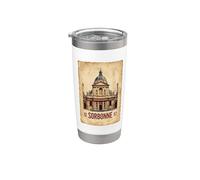 Panthéon Sorbonne Administrative District Paris Parchment Stainless Steel Insulated Tumbler
