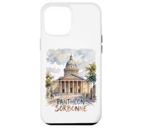 Panthéon Sorbonne Paris France Watercolor Case for iPhone 12 Pro Max