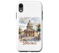Panthéon Sorbonne Paris France Watercolor Case for iPhone XR