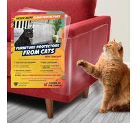 Panther Armor 8-Pack Furniture Protectors from Cats Scratch - Couch Protector for Cats - Anti Cat Scratch Furniture Protector - Couch Guards for Cats