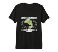 Panther Chameleon Dad Premium T-Shirt