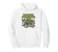 Panther Chameleon Dad Proud Reptile Keeper Owner Lover Pullover Hoodie