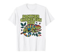 Panther Chameleon Dad Proud Reptile Keeper Owner Lover T-Shirt