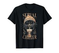 Panther Chiller Beanie Iced Coffee T-Shirt