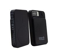 Panther Force 10,000 mAh Magnetic Wireless Power Bank 22.5W with 2 Ports: Compatible with Samsung Galaxy Sseries, Galaxy Foldable, Smartwatches, Wireless Earbuds and iPhones 12/13/14/15