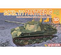 Panther G Late Production with Air Defense Armor Tank 1:72 Plastic Model Kit