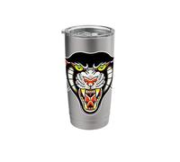 Panther Head Traditional Tattoo Flash Stainless Steel Insulated Tumbler
