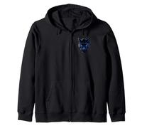 Panther Leopard Big Cats Leopards Cute Panthers Zip Hoodie