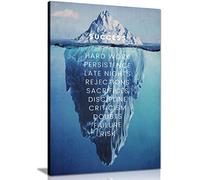 Panther Print, Canvas Wall Art, Beautiful Living Room & Bedroom Framed Art, Quality Picture Prints for Walls, Inspirational and Motivational Design, Success, Print for Special Occasions (12x8 Inch)