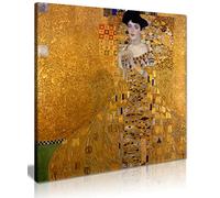 Panther Print Gustav Klimt Canvas Prints Adele Bloch Bauer I Art Large 20 x 20 Inches