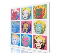 Panther Print LARGE MARILYN MONROE MOUNTED CANVAS GALLERY STYLE 20x20 INCHES