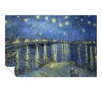 Panther Print The Starry Night Over The Rhone 2 Unframed Poster, Pictures for Home Walls, Bedroom, Living Room & Bathroom Decor 91x61cm (36x24in)