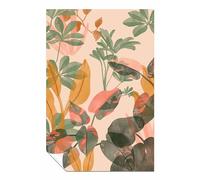 Panther Print Tropical Mess Unframed Poster, Pictures for Home Walls, Bedroom, Living Room & Bathroom Decor 46x31cm (18x12in)