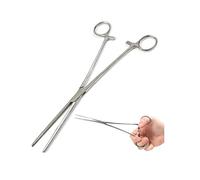 Panther Surgical Stainless Steel 10'' Straight Pliers Tools Fish Removing Fishing Forceps Unhooking Fishing Tackle Line Sea Carp Fly Fishing Hooks Remover Piercing Locking Pliers