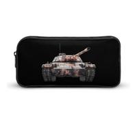 Panther Tank Pencil Case Cute Pen Pouch Cosmetic Bag Pecil Box Organizer for Travel Office