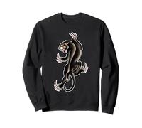 Panther Tattoo Flash Sweatshirt